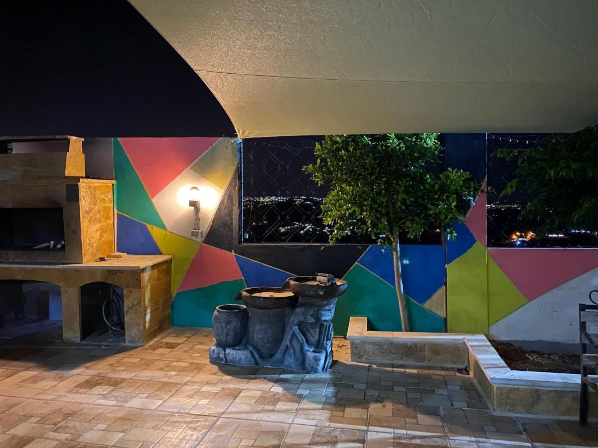 Jar Alqamar Chalet -شاليه جار القمر Gerasa Exterior foto