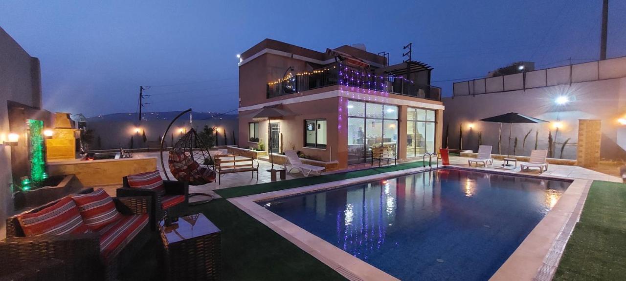 Jar Alqamar Chalet -شاليه جار القمر Gerasa Exterior foto